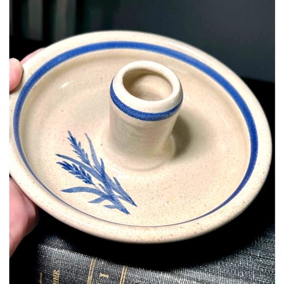 Hand Made Art Pottery Candle Holder - Picture 1 of 5